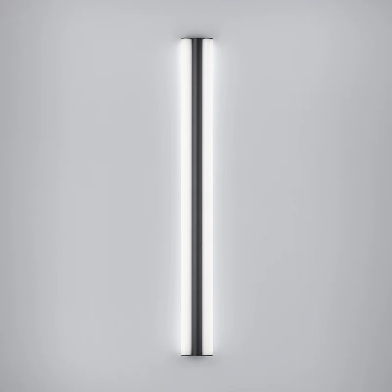 B-Ware Helestra Spiegellampe Spiegelleuchte LED Loom Badezimmer Schwarz 90 cm 36 W IP44