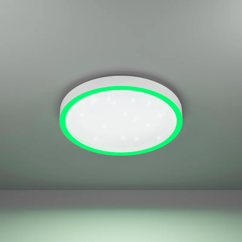 B-Ware Deckenleuchte Lampe EGLO Connect Montemorelos Z LED RGBW Weiß App Steuerung