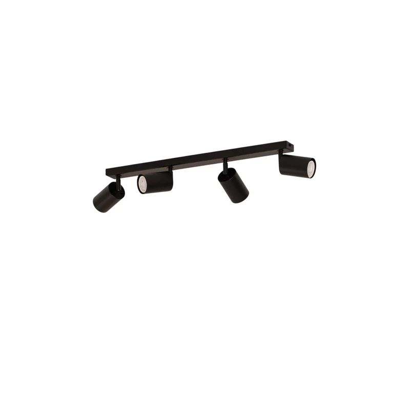 B-Ware SIGMA Deckenstrahler Zoom Deckenleuchte Deckenlampe 4-flg. Leuchte Lampe schw560