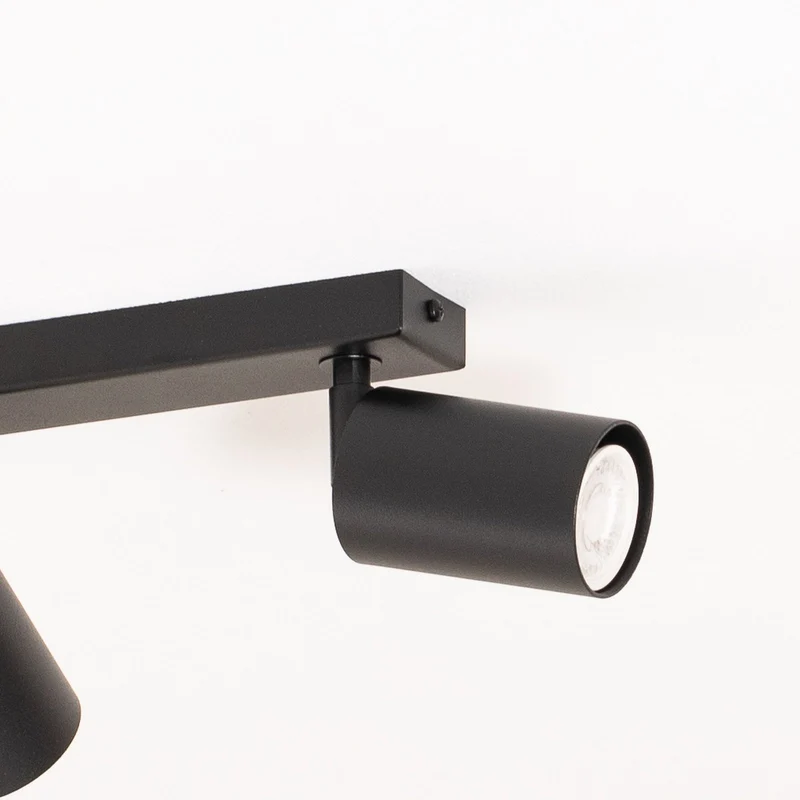 B-Ware SIGMA Deckenstrahler Zoom Deckenleuchte Deckenlampe 4-flg. Leuchte Lampe schw560