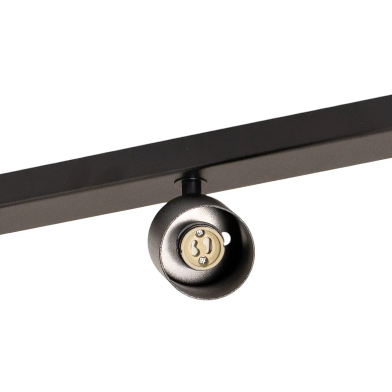 B-Ware SIGMA Deckenstrahler Zoom Deckenleuchte Deckenlampe 4-flg. Leuchte Lampe schw560