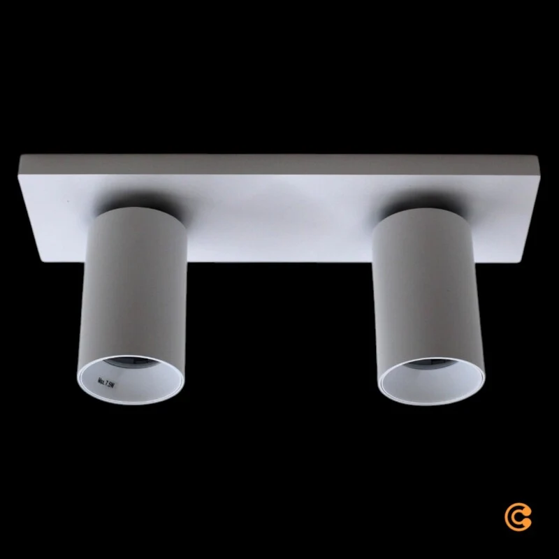 B-Ware Deko-Light Deckenspot Deckenstrahler CAN TILT weiß Aluminium Strahler Innen GU10