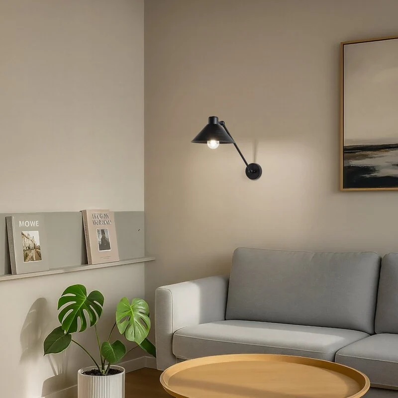 B-Ware Euluna Wandleuchte Alan beweglich Wandlampe Leuchte Lampe Leselampe Leseleuchte