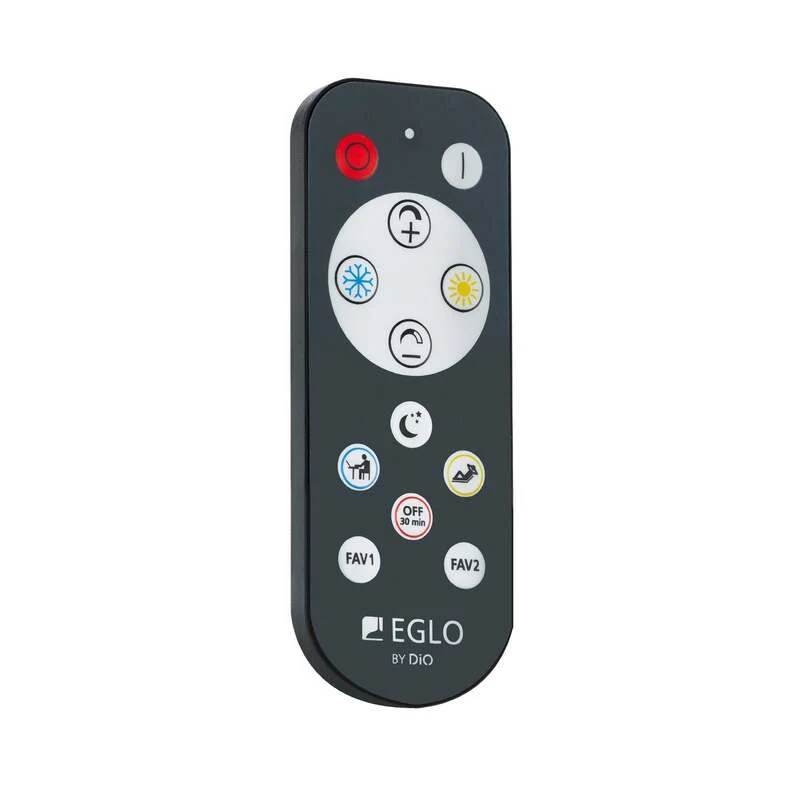 B-Ware Deckenleuchte Lampe LED Eglo Tirrenara Fernbedienung Schwarz Holz Dimmbar