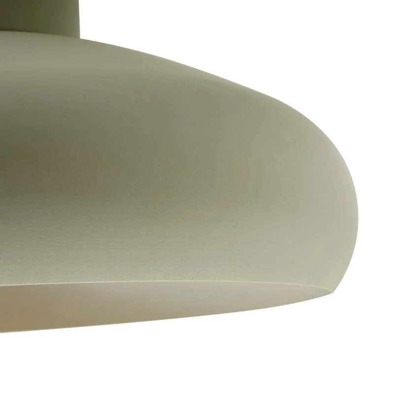 B-Ware Lindby Deckenleuchte Elover LED Lampe Leuchte dimmbar hellgrün Ø45cm 22cm hoch