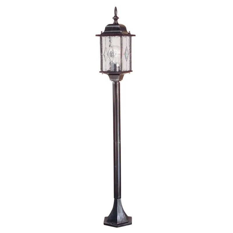 B-Ware Elstead Wegeleuchte Gartenleuchte Wexford WX4 LED Pollerleuchte schwarz 123,5cm