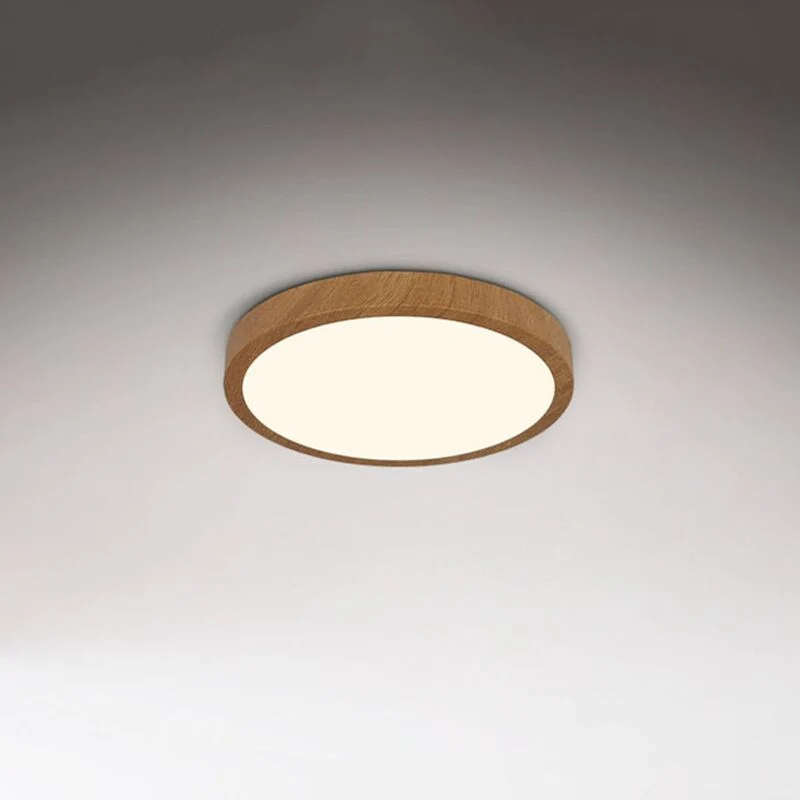 B-Ware Briloner Deckenlampe Runa Wood LED Leuchte Lampe Holzoptik warmweiß Ø38cm