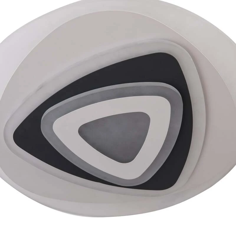 B-Ware Lindby Deckenleuchte Rebeka LED Lampe dimmbar CCT Fernbedienung Ø70cm schwarz