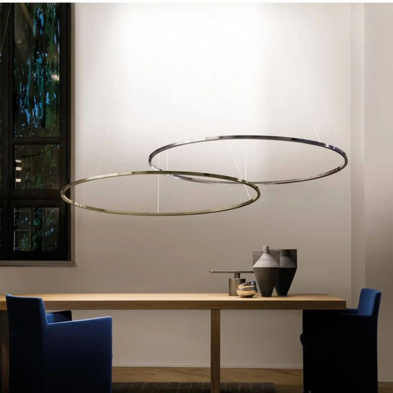 Nemo Ellisse Major Up LED Hängelampe 133x70cm indirekt