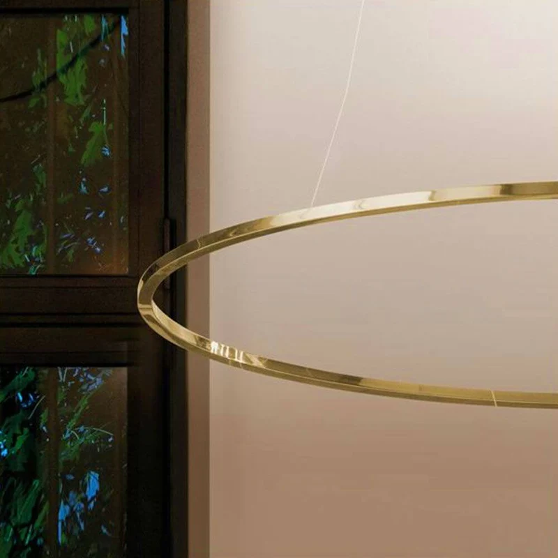 Nemo Ellisse Major Up LED Hängelampe 133x70cm indirekt