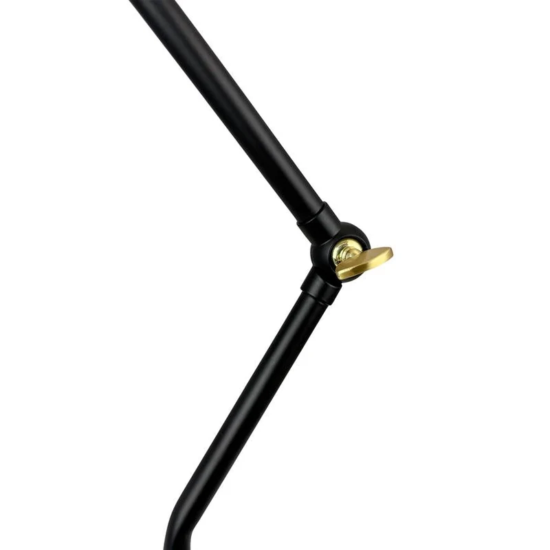 B-Ware Dyberg Larsen Tischleuchte Tischlampe Vela Schwarz Beleuchtung Lampe GU10 44,7cm