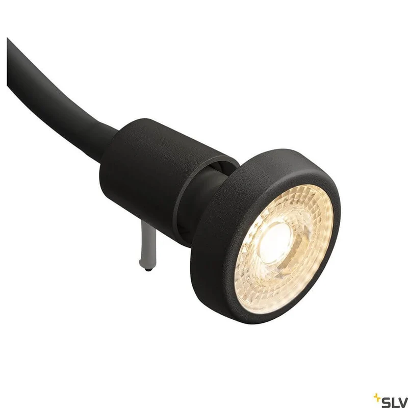 Dio Flex Plate QPAR51 Wandlampe Schwarz