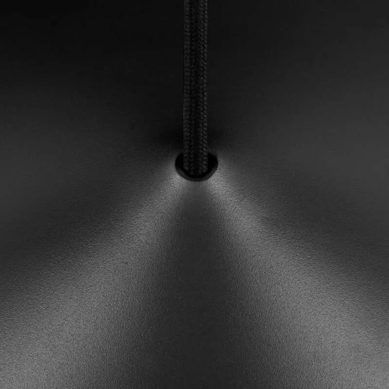 B-Ware SLV Hängelampe Hängeleuchte Magico LED Pendelleuchte Licht dimmbar schwarz Ø55cm