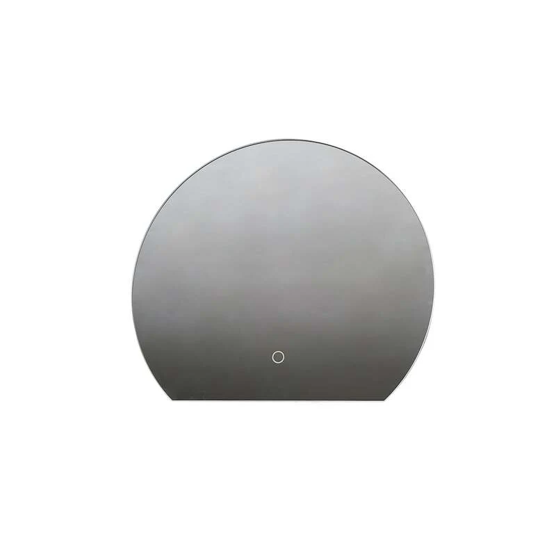 B-Ware Lucande LED Spiegel Celestiel halbrund Licht CCT 50cm Badspiegel chrom 380 Lumen