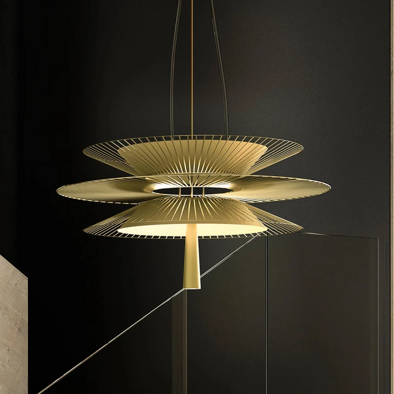 B-Ware Forestier Hängeleuchte Gravity 2 LED Pendelleuchte Lampe creme Ø68cm 40cm