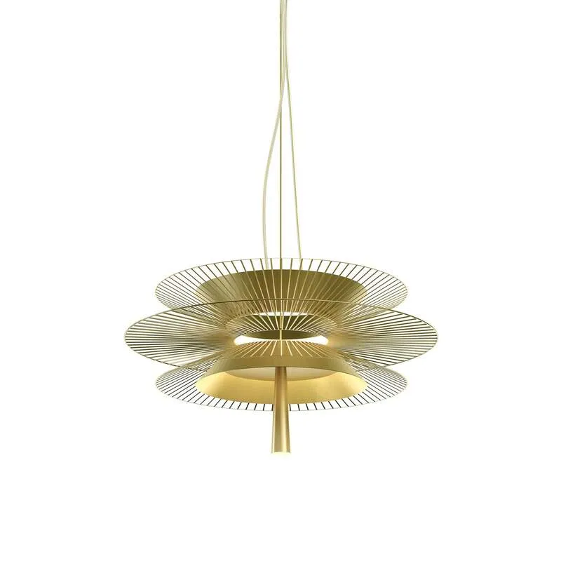 B-Ware Forestier Hängeleuchte Gravity 2 LED Pendelleuchte Lampe creme Ø68cm 40cm