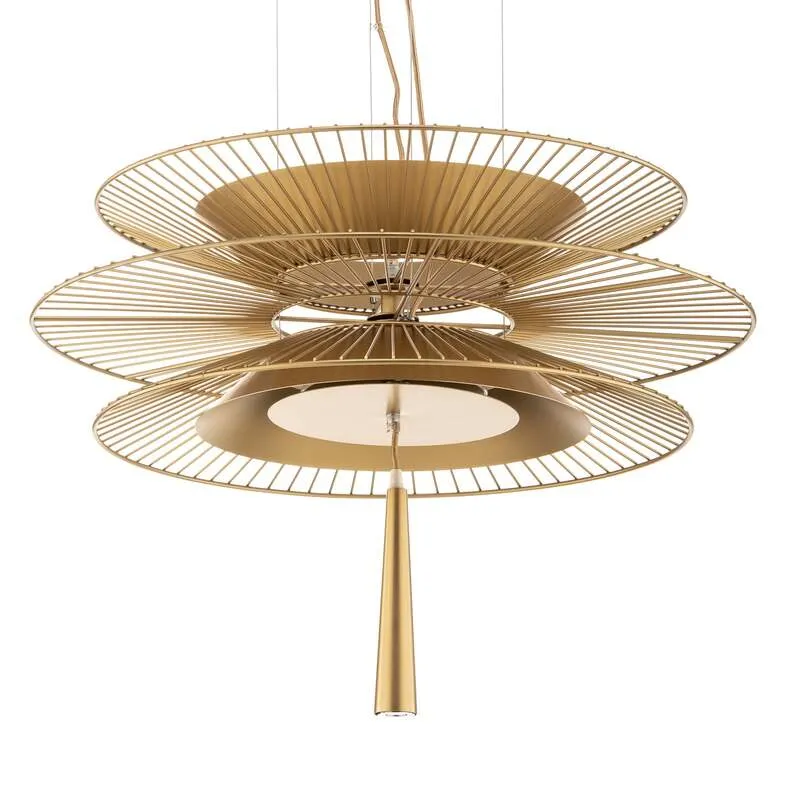 B-Ware Forestier Hängeleuchte Gravity 2 LED Pendelleuchte Lampe creme Ø68cm 40cm