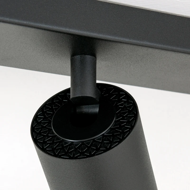 B-Ware Orion Deckenstrahler Sean 6-flammig LED Strahler dimmbar schwarz 130x6cm