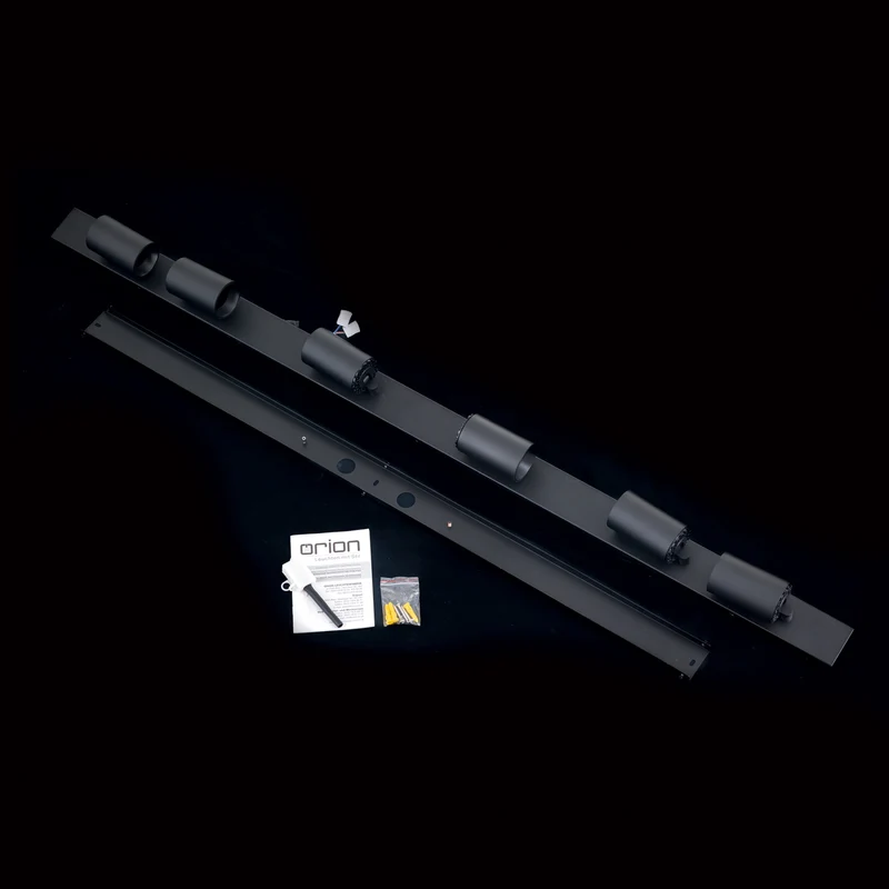 B-Ware Orion Deckenstrahler Sean 6-flammig LED Strahler dimmbar schwarz 130x6cm