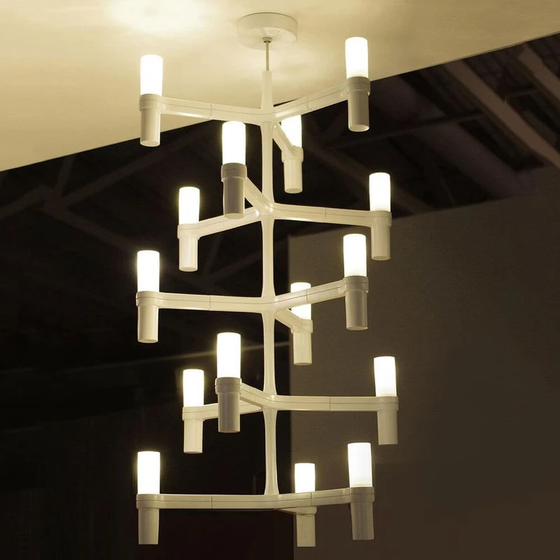 Nemo Crown Multi Pendellampe 15-flg. Ø 46cm