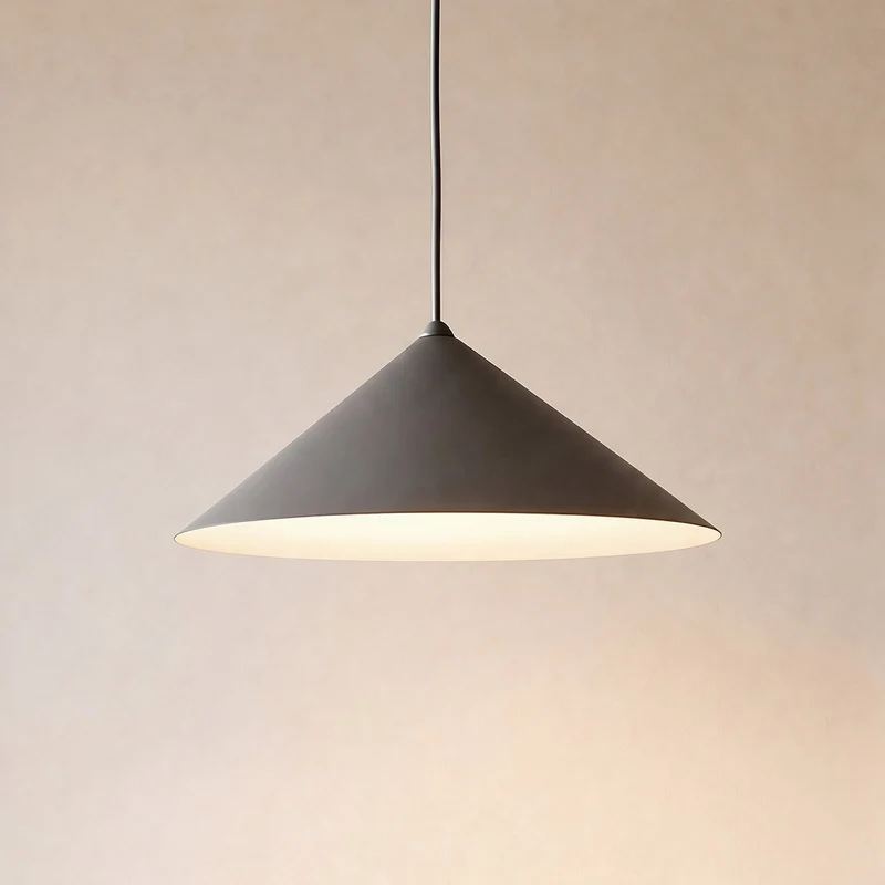 B-Ware Lume Hängeleuchte Pendelleuchte Braun Metall Kunststoff GX53 40 cm410