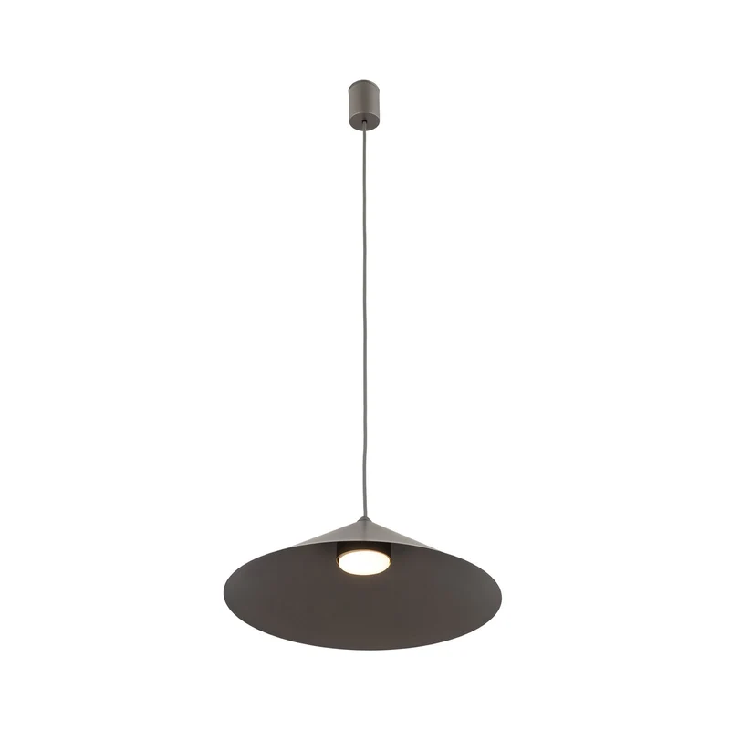 B-Ware Lume Hängeleuchte Pendelleuchte Braun Metall Kunststoff GX53 40 cm410