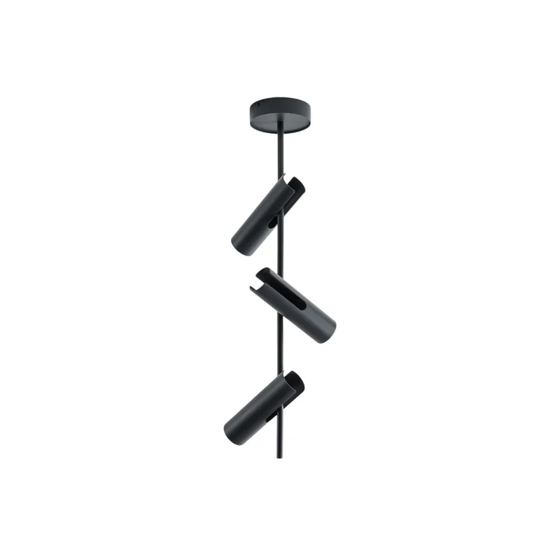 B-Ware Leda Deckenspot Deckenstrahler Lampe Leuchte anthrazit Stahl dreiflammig 76 cm
