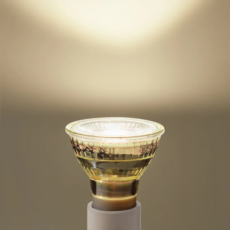 6x B-Ware Arcchio LED Leuchtmittel Lampe GU10 PAR16 transparent klar 4000 Kelvin 6 STÜCK