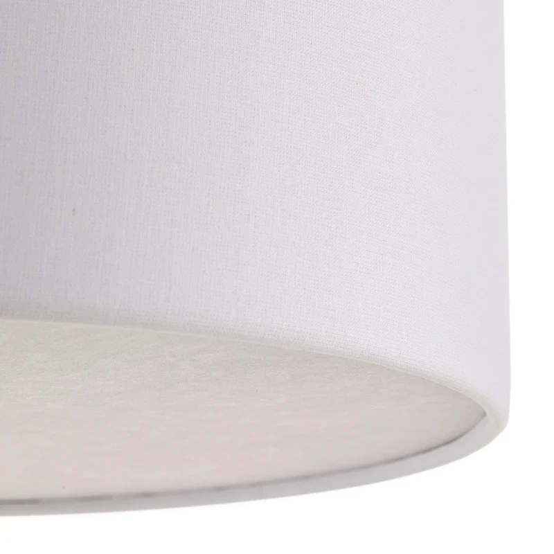 B-Ware TK Lighting Deckenleuchte Lampe Rondo Weiß Metall Textil Wohnzimmer Esszimmer