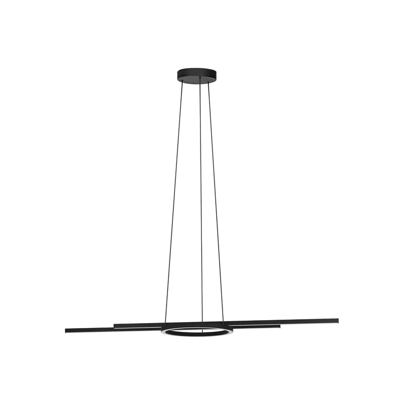B-Ware LED Hängeleuchte Pendelleuchte Zillerio-Z ZigBee CCT dimmbar schwarz EGLO Sma478