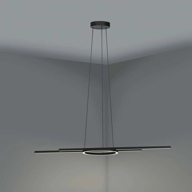 B-Ware LED Hängeleuchte Pendelleuchte Zillerio-Z ZigBee CCT dimmbar schwarz EGLO Sma478