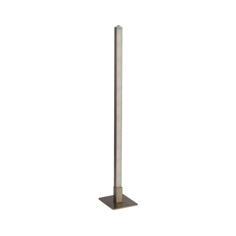 B-Ware Searchlight Tischleuchte Lampe LED Tribeca Silber Weiß Stahl Kunststoff 50cm CCT