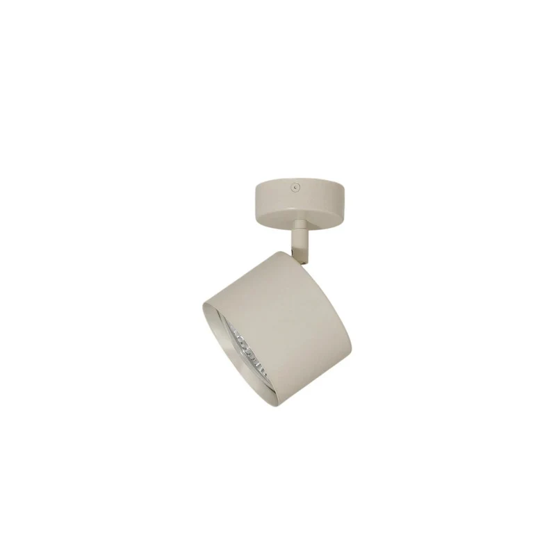 B-Ware Chloe Deckenspot Strahler Lampe beige Stahl Deckenlampe Leuchte verstellbar