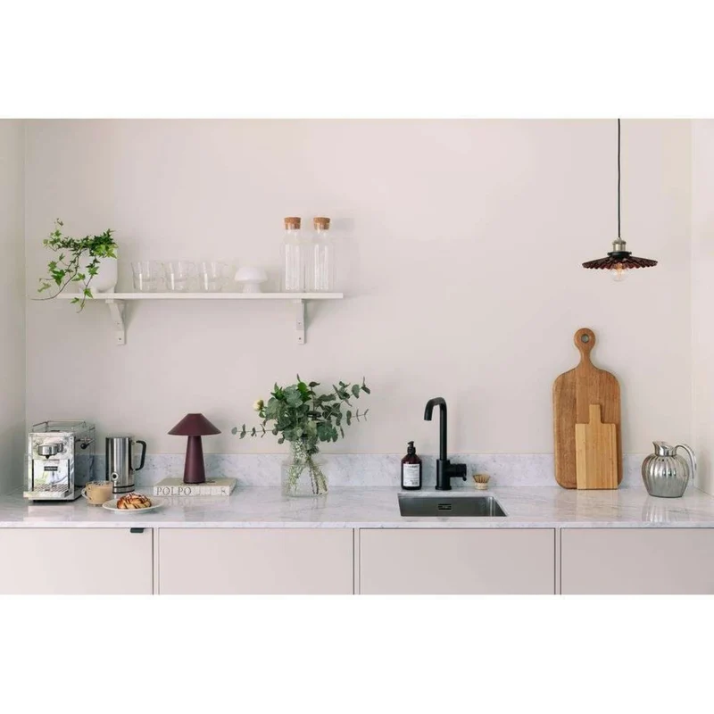 B-Ware Globen Lighting Pendelleuchte Hängelampe COBBLER Glas Metall Rot E27 LED Ø 25 cm