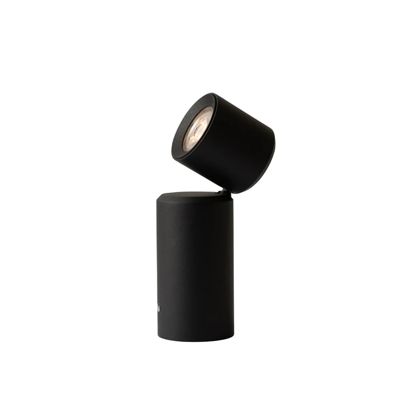 B-Ware it's about RoMi Tischlampe Tischleuchte Milan LED Lampe Akku Schwarz 19 cm La503