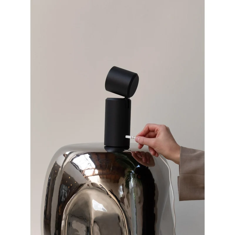 B-Ware it's about RoMi Tischlampe Tischleuchte Milan LED Lampe Akku Schwarz 19 cm La503