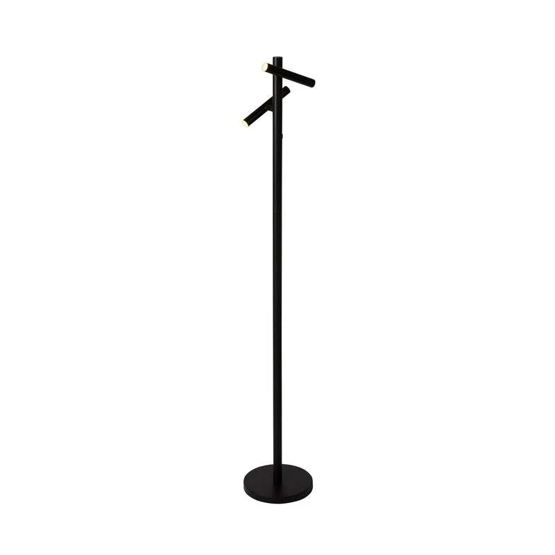 B-Ware Searchlight Stehlampe Akku Standlampe LED schwarz matt Dimmer CCT Schalter