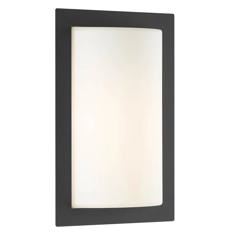 B-Ware lcd Außenwandleuchte Wandlampe Bewegungsmelder Luis graphit Dämmerungssensor