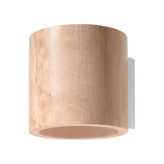 B-Ware Euluna Ara Wandleuchte Wandleuchte Flurleuchte Wohnzimmerlampe Lampe Holz hell G