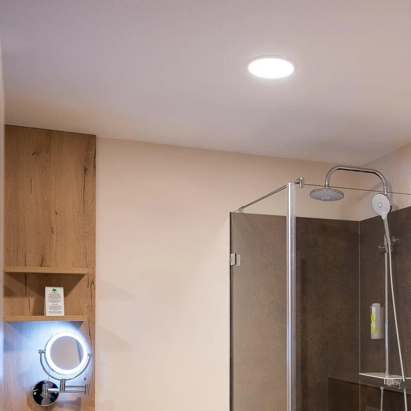Einbau LED-Panel Ø 23cm Flex Dimmbar 23W Ausschnitt 5-21cm Neutralweiß