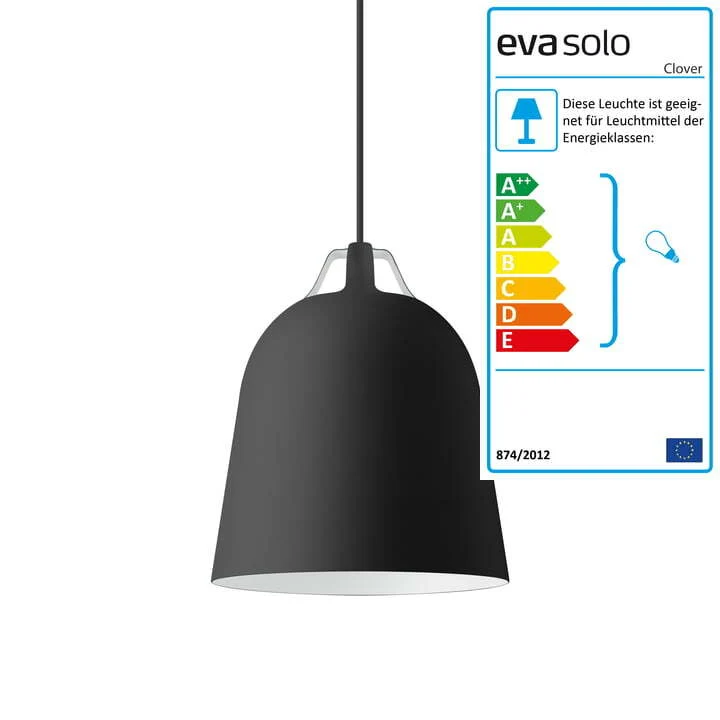 B-Ware Eva Solo Clover Pendelleuchte Pendelleuchte Hängeleuchte Deckenlampe schwarz