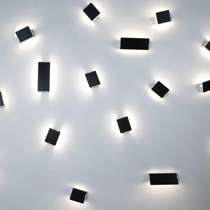 Nemo Applique À Volet Pivotant Plié LED Wandlampe 26x34