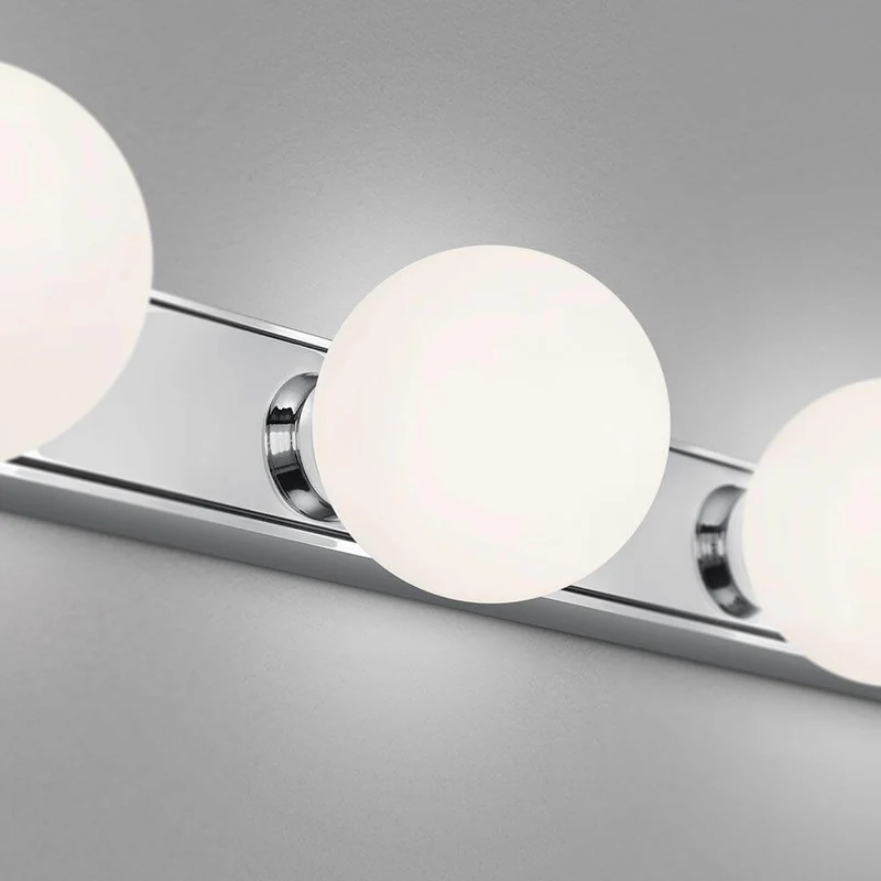 LED Bad-Wandlampe Lis 4-flammig Chrom