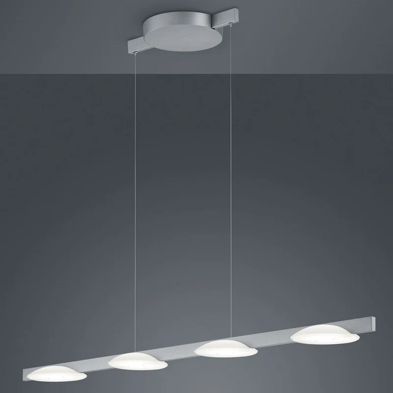 LED Hängelampe Pole Nickel-Matt