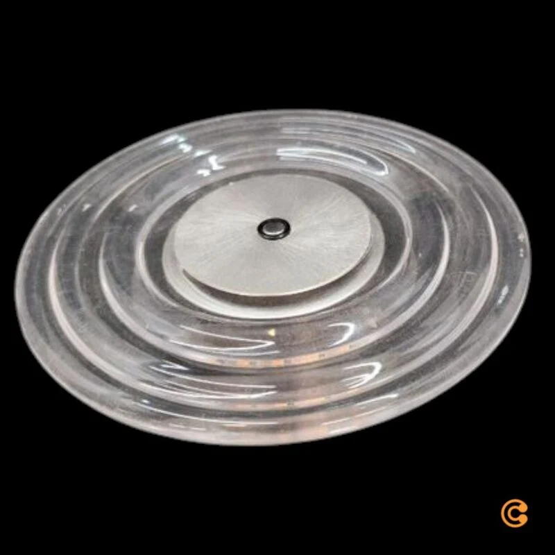 B-Ware Paul Neuhaus Wandleuchte Wandlampe LED Akku Glas Eisen transparent stahl dimmbar