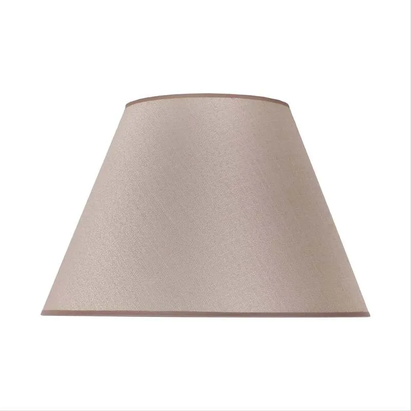 B-Ware Sofia Lampenschirm Schirm Textil Beige Veroni Höhe 31 cm Made in Europe
