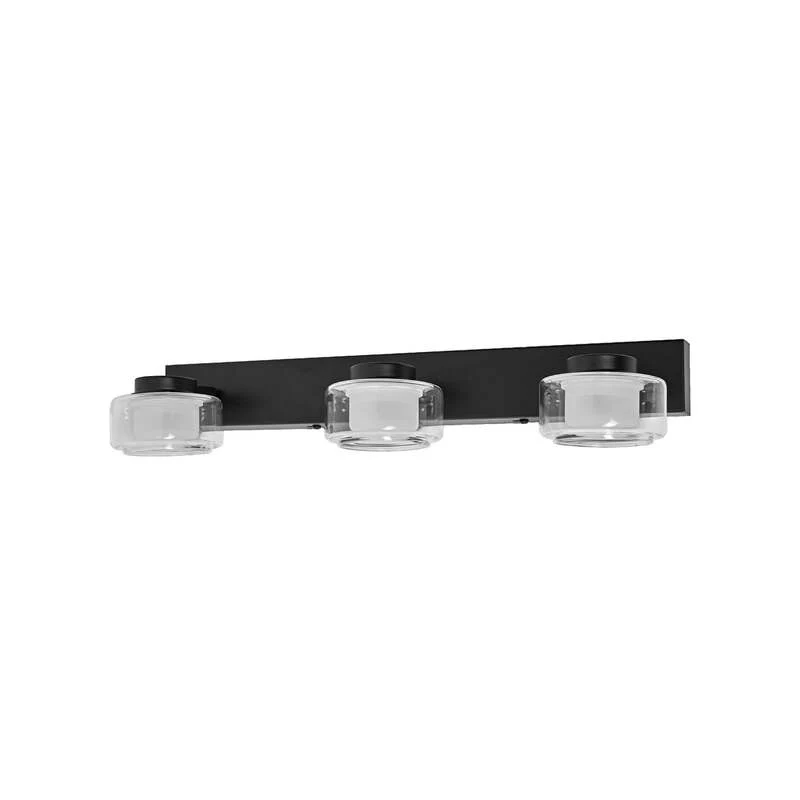 B-Ware OSRAM Wandleuchte Wandlampe LED Badezimmerleuchte ORBIS FLAME Schwarz IP44 CCT