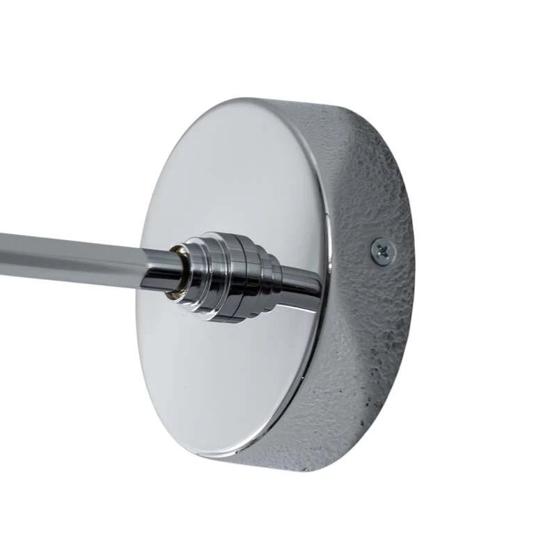 B-Ware Wandleuchte Mina Euluna chrom matt 21,5cm dimmbar E27 Made in Europe