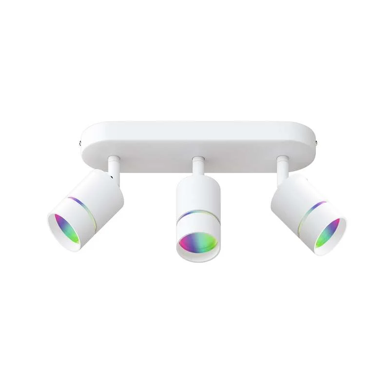 B-Ware Müller Licht tint Nalo LED-Strahler 3-flammig dimmbar mit Fernbedienung