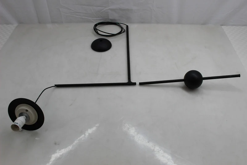 B-Ware Luce Plan Hängelampe Hängeleuchte Malamata LED Pendellampe dimmbar schwarz 119cm
